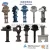 Import railway fasteners/railroad parts rail shoulder supplier in kunshan from China