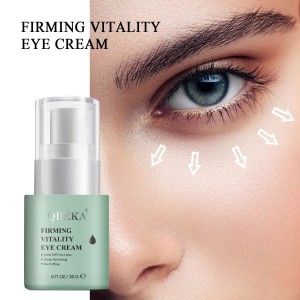 OEM Firming Vitality Eye Cream Fight Wrinkles Reduce Dark Circles Anti-aging Non-greasy Gentleness Safe Daily