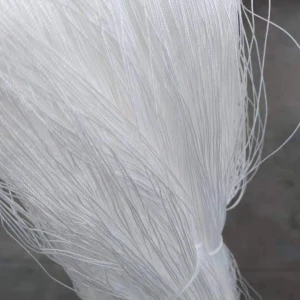 polyester draw texturing yarn raw white in hank 260D/3