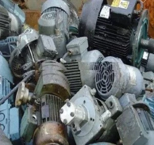 Used motor scrap