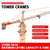 Manufacturers supply multi-model high-rise construction cranes construction site cranes mobile tower cranes
