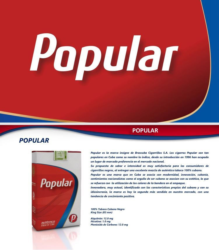 Buy Popular Cuban Cigarettes – Authentic Black Tobacco Blend from 2184007  Alberta Corp., Canada