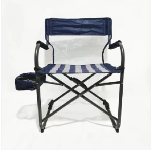Foldable Breathable Mesh Fishing Chair Camping Garden Picnic Armchair