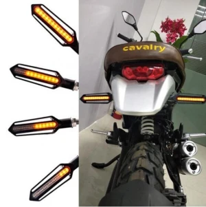 24 Led Motorcycle Brake Lights Turn Signals Flowing Lights Daytime Running Light