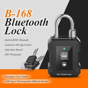 B168 Bluetooth BLE RFID Lock
