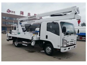 Isuzu 18-20 M Telescopic Platform Truck for Sales
