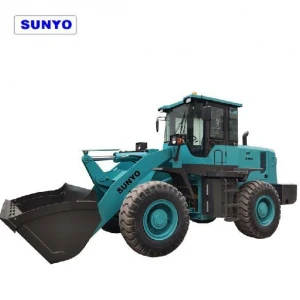 hot sale SUNYO SY936F wheel loader with A/C, pilot control, rated load 1.8 tons. earth moving type.