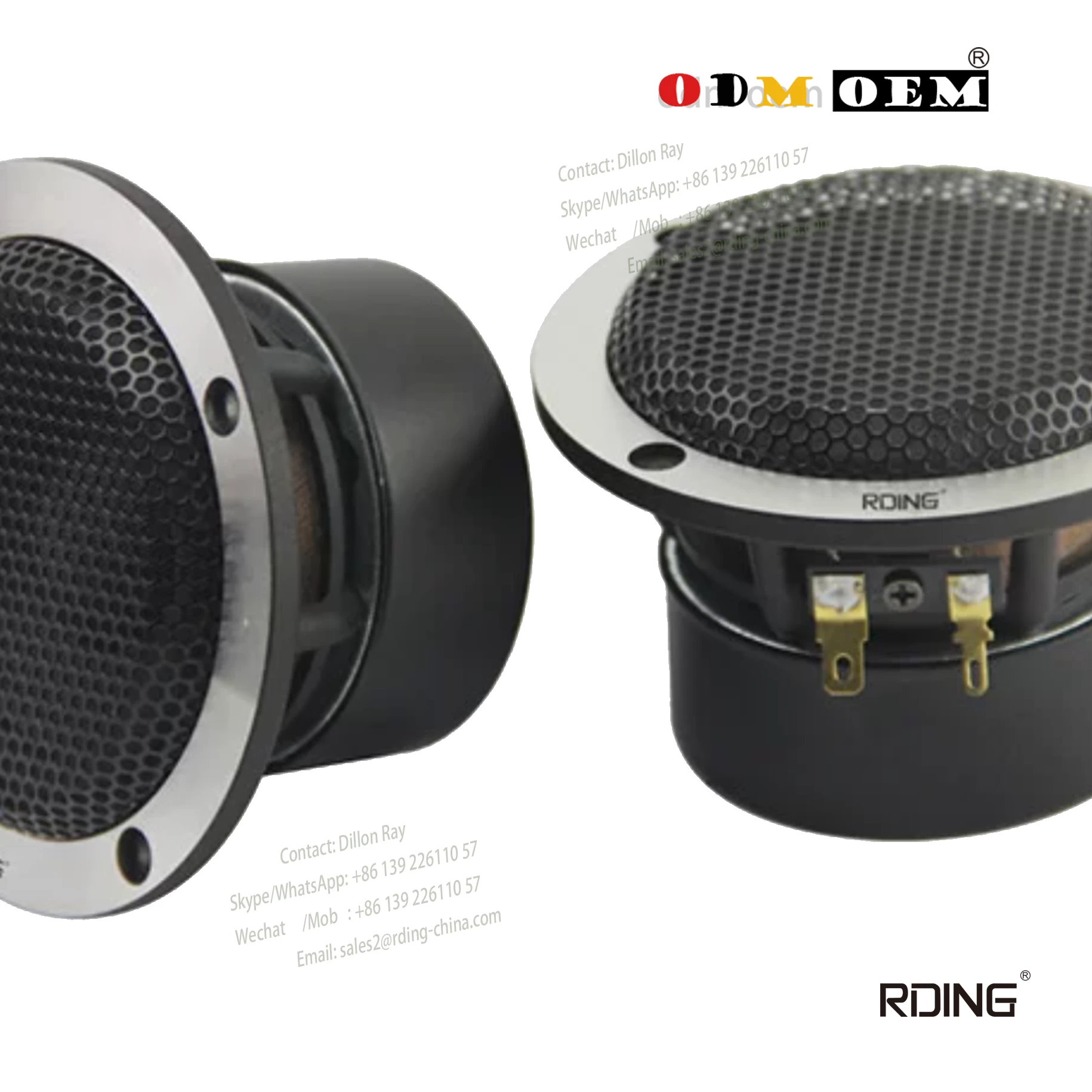 Buy New Design 2" Midrange Speaker Car Loudspeaker High Performance Mid