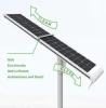 4000LM 50W Solar LED street light Irobot (Self cleaning)