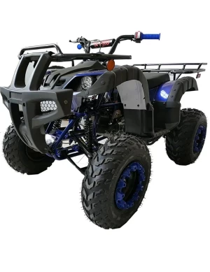 X-PRO 200cc Utility ATV with Automatic Transmission w/Reverse,Big 23"/22" Wheels! (Blue)