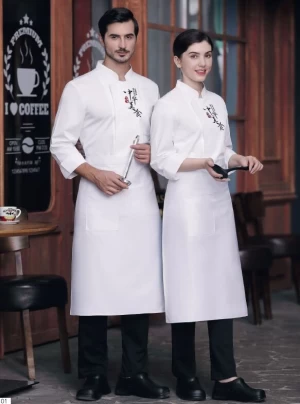 White Chef Uniforms for Hotels and Restaurants