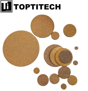 5um Porous Parts Sintered Copper Filter Disc