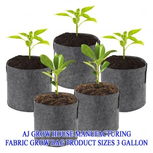Fabric Bags For Growing Plants, Seeding Plants in Grow Bags