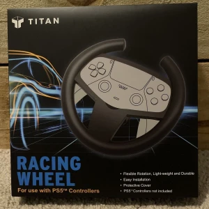 USED Video Game Controller Racing Game Steering Wheel