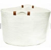 2020 New Product Foldable Baby Nursery Bin 23" x 23" x 17" Cotton Rope Basket Laundry Pillows Throws Towels Storage Basket
