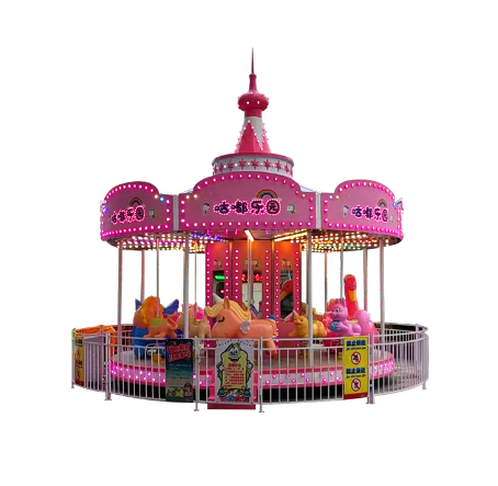 Pink Carousel Ride Buy Amusement Rides Mechanical Indoor Chinese Pink Carousel Ride For ...