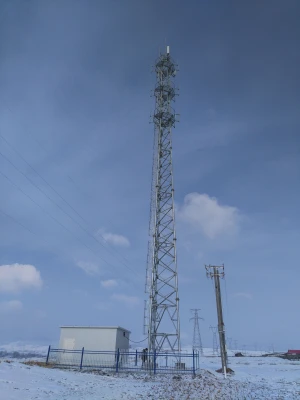 Three Tube Tower Telecommunication Tower