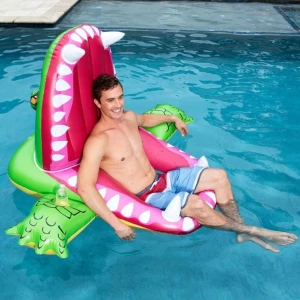 inflatable swimming sitting ring, shark inflatable swimming seat ring
