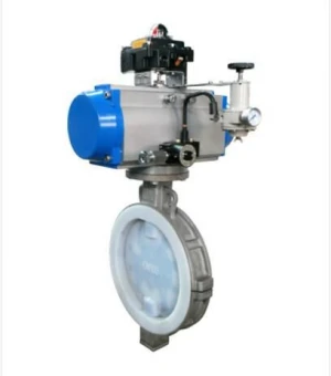 BN1101F Plastic Lined Butterfly Valve