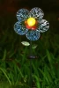 Solar metal flower stake light KFIO524