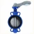 Import cast iron body ss304 disc ss410 shaft epdm seal wafer type butterfly valve from China