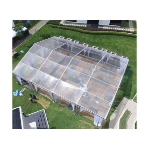 2019 Guangzhou Supply Outdoor Large Clear Span Aluminum Transparent Commercial Marquee Tent