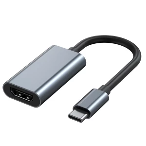 Type C to HDMI-compatible Cable Ultra HD 4K USB C 3.1 HDTV Cable Adapter Converter for MacBook