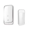 Wireless Door Bell,TRANHUIT Waterproof Touch Doorbell Chime Operating at 1000 Feet with 58 Melodies, 4Volume Levels & LED Flash