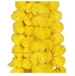 SPHINX Artificial Marigold Fluffy Flowers Garlands 30 Flowers per string Approx 4.5 ft