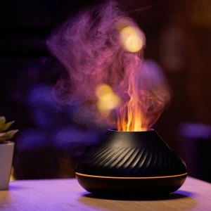 Aroma Diffuser Fantasy Bowl, ultrasonic, essential oil, flame, Christmas, gifts