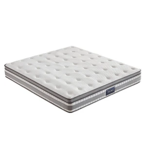 Memeratta 1.8Metre Memory Foam Pocket-Spring Mattre, with Natural Latex and removable cover S-781