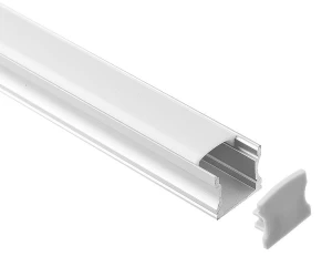 Linear Light Alu Surface Mounted LED Profile 17*14mm Anodized 6063 T5
