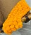 Import SPHINX Artificial Marigold Fluffy Flowers Garlands 30 Flowers per string Approx 4.5 ft from India
