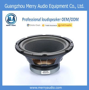 10 inch 65 mm voice coil 8 ohm music player sound box speaker driver