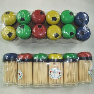 100% All Natural Bamboo Wooden Round Toothpicks