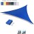 Import 100% HDPE Triangle Sun Shade Sail Outdoor for Garden Use from China