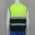 Import 100% polyester traffic products security guard uniform en iso 20471 reflective safety vest with zipper pocket from China