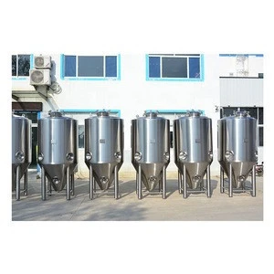 1000L 2 vessel fully automatic hotel brewery equipment auction