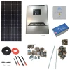 1000w 1.5KW 3.5KW off grid roof mounting solar panel system prices 5kva solar power mobile home