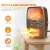 Import 1000W Portable Space Mini electric room heaters with Adjustable Thermostat 2 Speed 12 Modes Timer from China