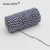 Import 100m/roll 1.5mm String Cord Ribbon Gift Wrapping Packaging Cotton Bakers Rope Twine Stripe Line W0212 from China