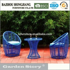 106#-2 Garden Cheap Rattan Table And Chairs Outdoor Furniture