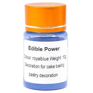 10g Royalblue Edible Food Coloring Powder for Baking Pastry Bread Colorantes Comestibles Cake Decorations
