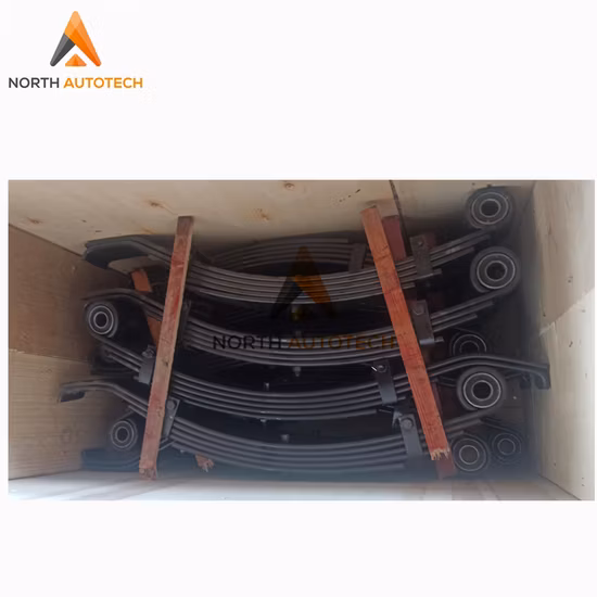 10K 5-Leaf Slipper Leaf Spring 30.5 Inch Long W/ Radius End for 10, 000-Lb Trailer Axles