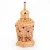 Import 10ml Old Fashioned Golden / Rose Golden Plated Zamac Perfume Bottle with Glass Rod Lid 8 colors Available from China