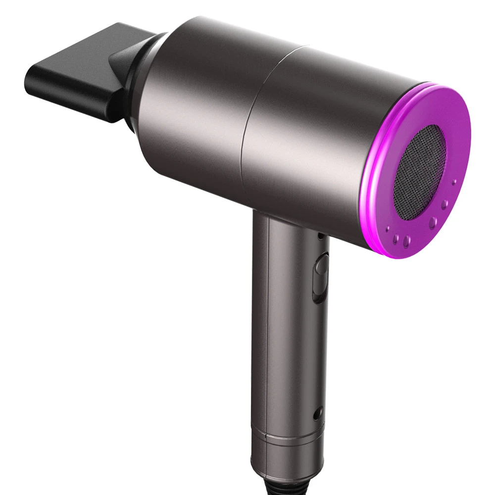 110V/220V Private Label Nano Ionic Blow Dryer Custom Logo Hair Dryer With 2 Speed and 3 Heat Settings