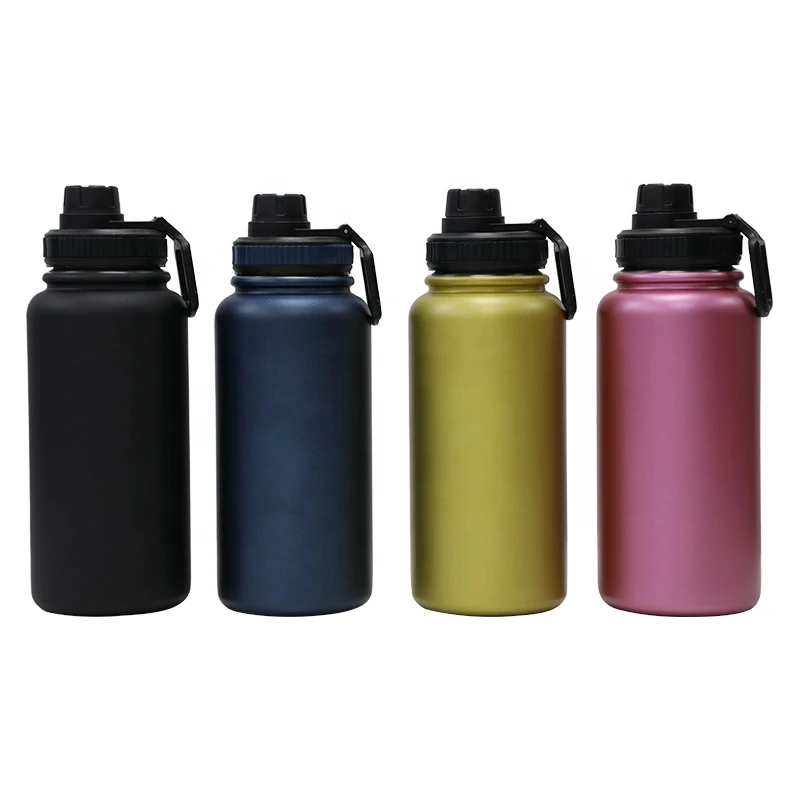 1200ml Factory Supply Large Capacity Sport Water Bottle 304 Stainless Steel Tumbler Food Grade Hot Cold Portable Drinking Bottle