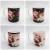 Import 12OZ custom ceramic magic hot water heat sensitive color changing mug from China
