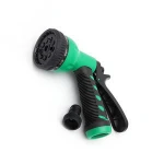 1/2" Plastic 9 Function Garden Hose Nozzle Water Spray Gun