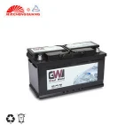 12V DIN100 AGM car stat stop Mf battery 100ah